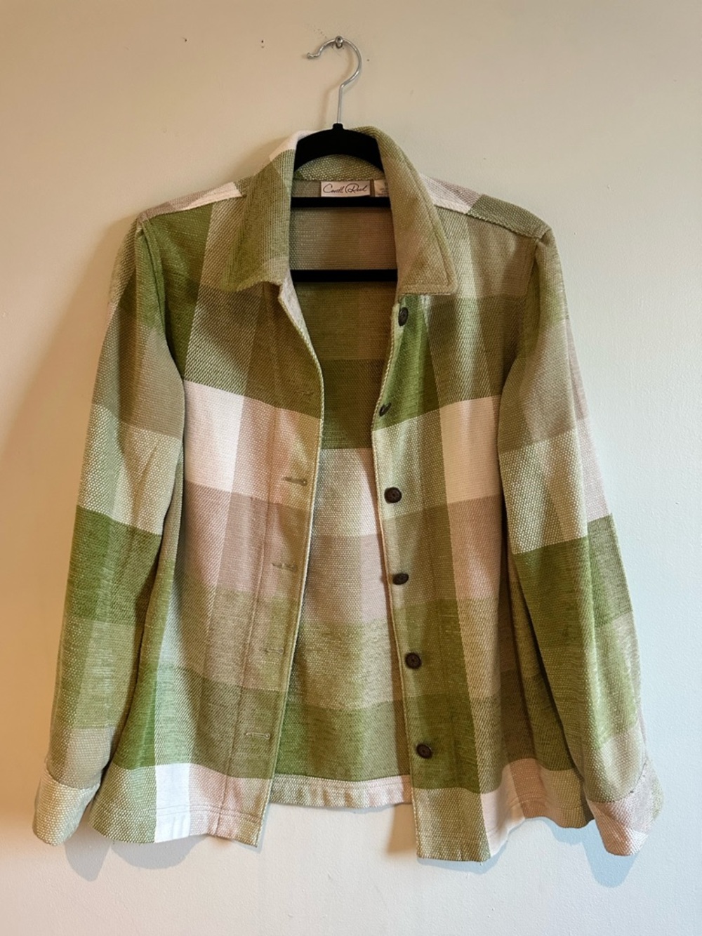Vintage Carroll Reed Plaid Shacket - Size 10